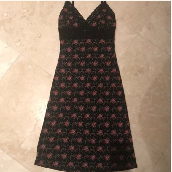 Vintage Betsey Johnson Dress Lace Trim Size P fits 2, 4, S, XS - Picture 7 of 8